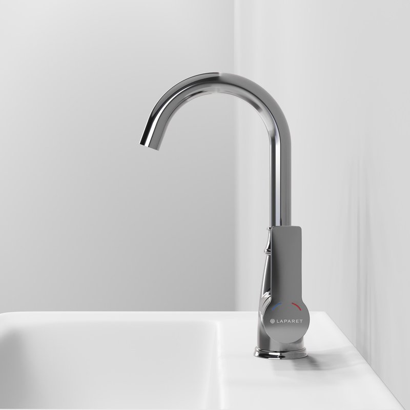 Смеситель для раковины Laparet Alamera N2016002LPT, хром