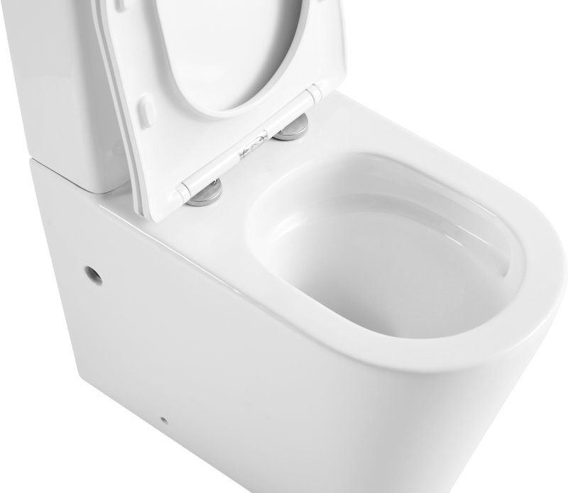 Унитаз-компакт напольный SantiLine SL-5026, белый