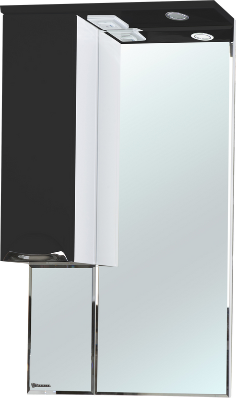 Зеркало Bellezza Альфа 55 L, черное