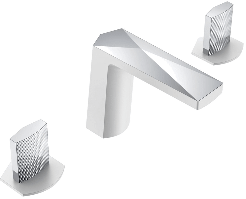 Смеситель для раковины Boheme Venturo 150-WCR-TOUCH, белый, хром