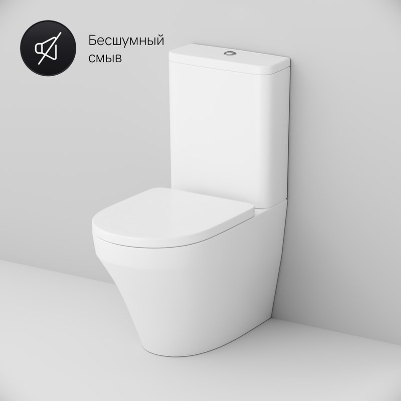 Унитаз-компакт напольный AM.PM Inspire C508607WH