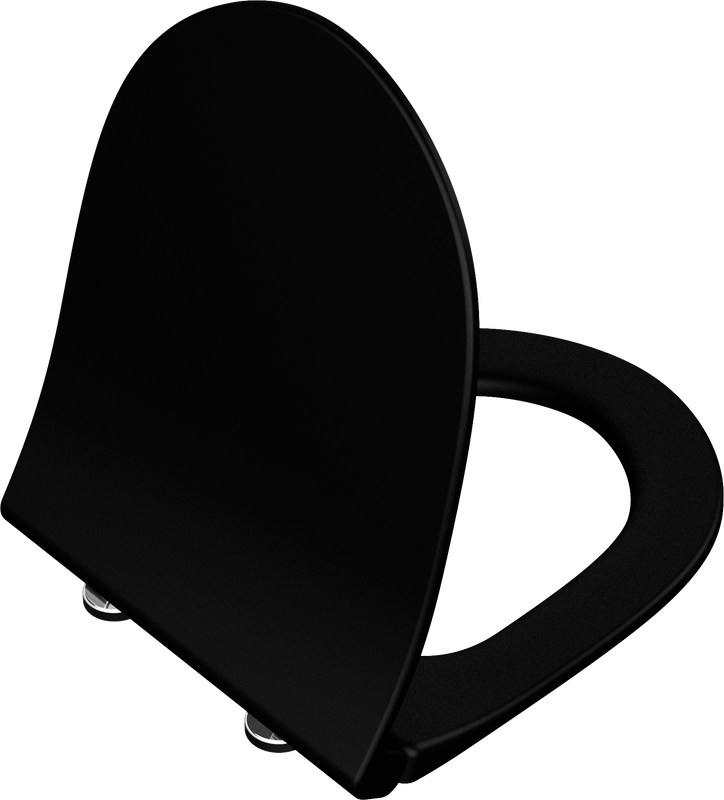 Крышка-сиденье VitrA Sento 120-483-009, с микролифтом, матовая черная