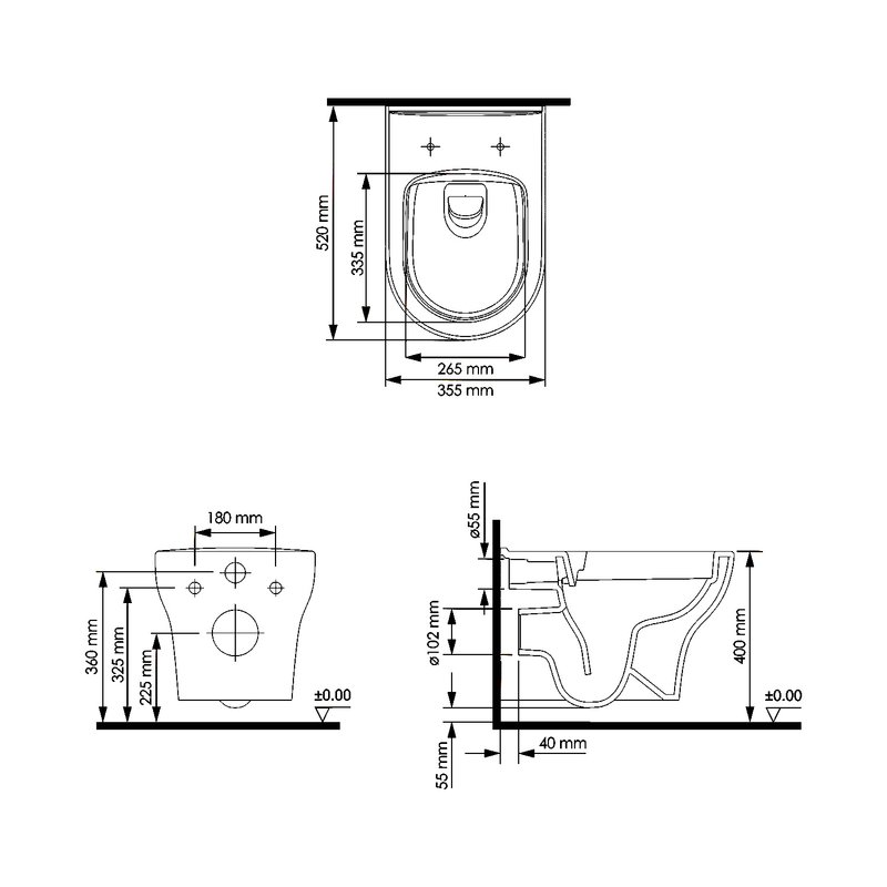 Комплект 5 в 1 Wasserkraft 56TLT.010.ME.MG03.H001