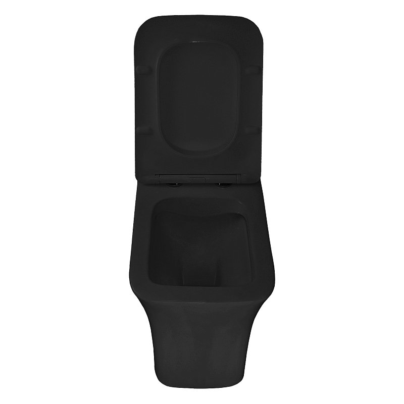 Унитаз-компакт напольный AZARIO Gressa AZ-1111MB, матовый черный