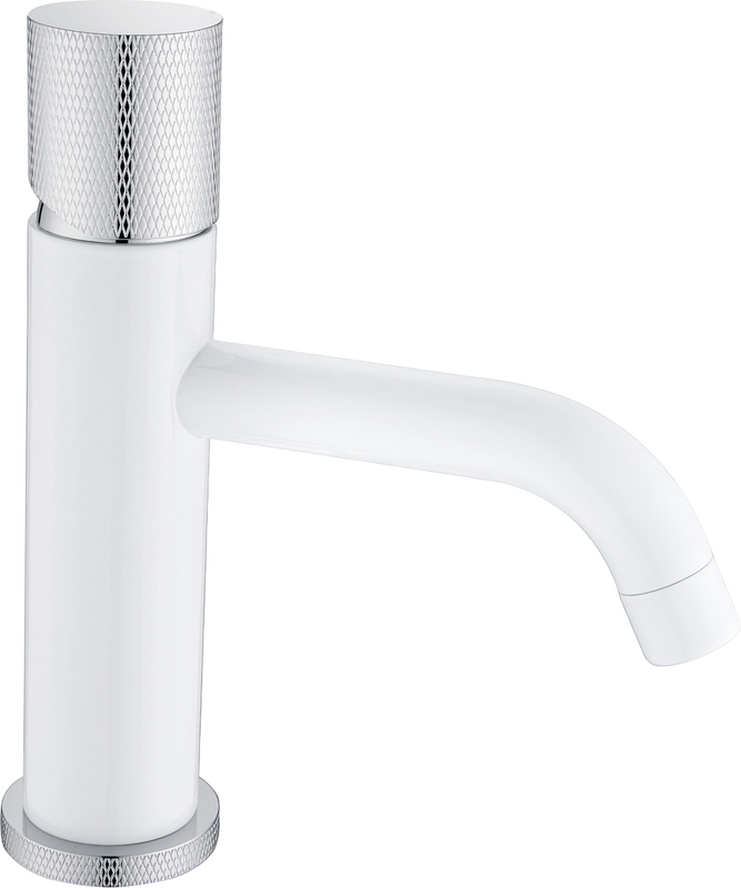 Смеситель для раковины Boheme Stick 121-WCR.2, white touch chrome