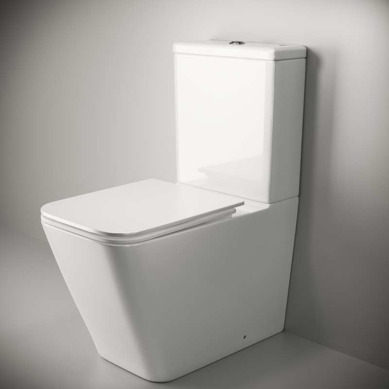 Унитаз-компакт напольный Ceramicanova Cubic CN1803