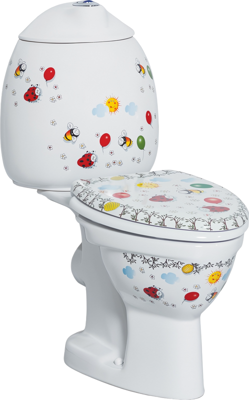 Детский унитаз-компакт Creavit Cocuk CK311D