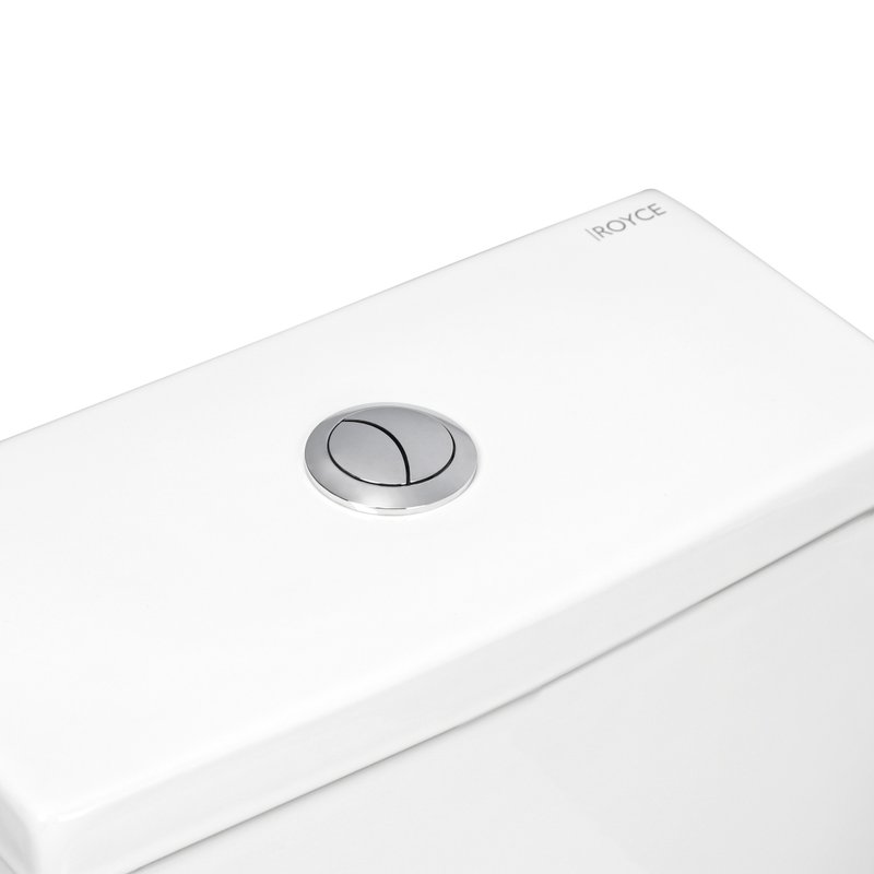 Унитаз-моноблок напольный Royce Smart RCT-133004WH безободковый, с микролифтом