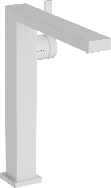 Смеситель для раковины Hansgrohe Tecturis E 240 Fine 73070700, матовый белый