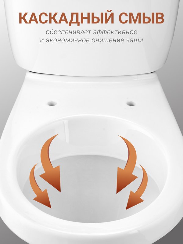 Унитаз-компакт напольный Santek Паллада 1WH302371
