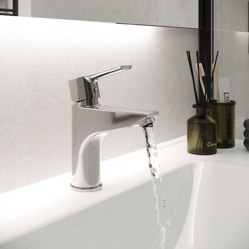 Смеситель для раковины Laparet Alamera N2015902LPT, хром