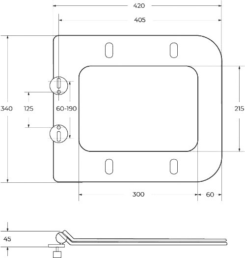 Крышка-сиденье BelBagno BB3103/3106SC с микролифтом