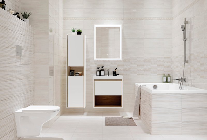 Смеситель для раковины Cersanit Nature 63063, хром
