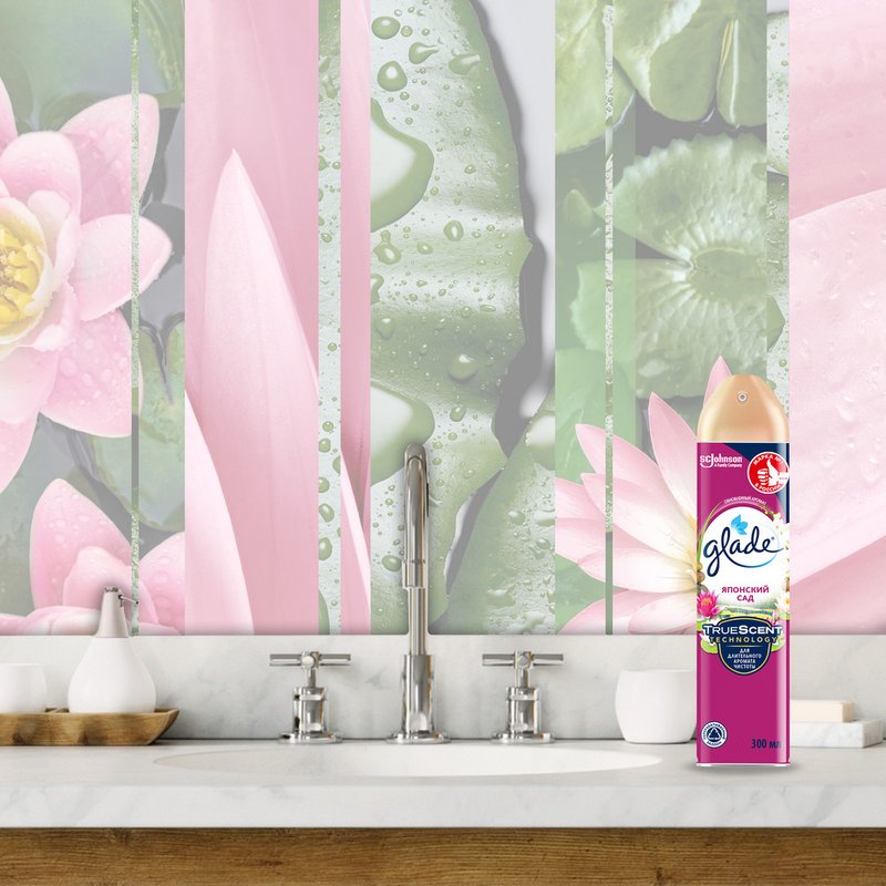 Освежитель воздуха Glade, аэрозоль, японский сад