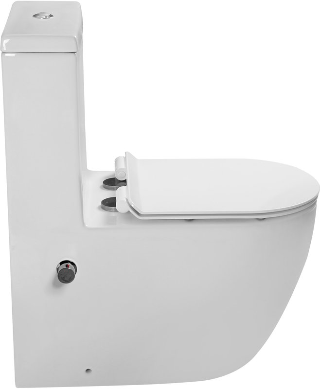 Унитаз-моноблок напольный SantiLine SL-5011SM-BD
