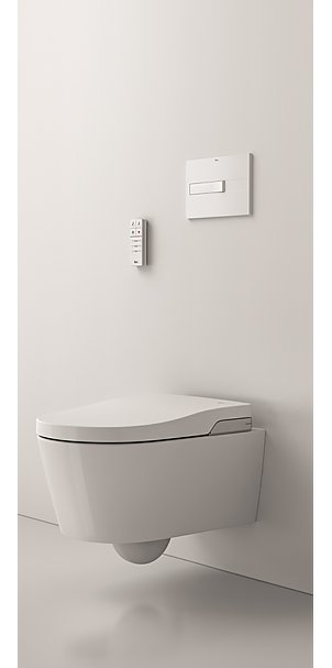 Умный унитаз подвесной Roca Inspira in-wash