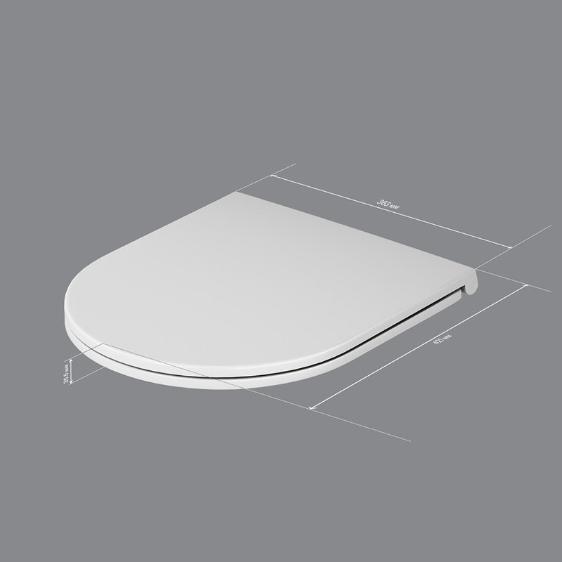Крышка-сиденье AM.PM Spirit V2.0 C707857WH с микролифтом