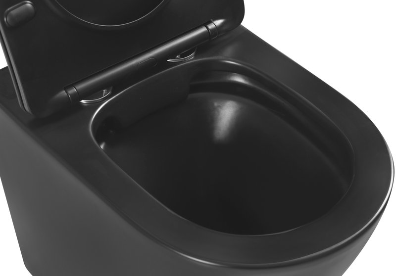 Унитаз приставной напольный SantiLine SL-5020MB
