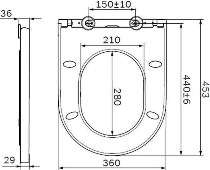 Унитаз-компакт напольный AM.PM Spirit V2.0 C708600WH FlashClean с микролифтом