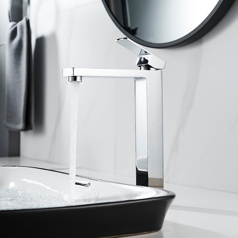Смеситель для раковины Shevanik S96 S9611, хром