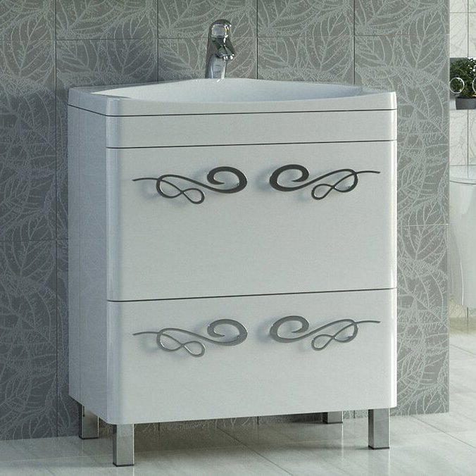 Тумба под раковину без столешницы Vigo Olivia 2-70 2 ящика