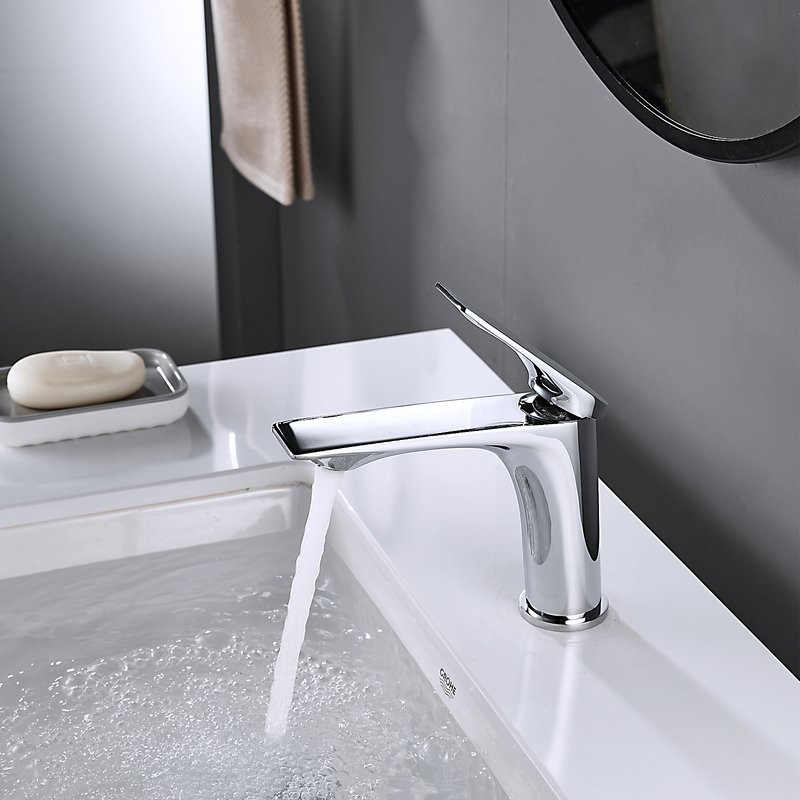 Смеситель для раковины Shevanik S91 S9101, хром