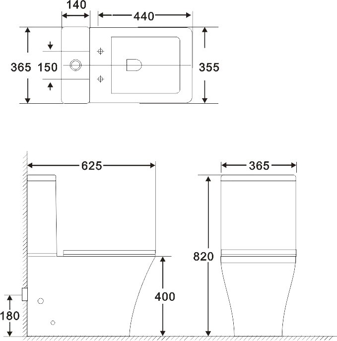 Унитаз-компакт напольный BelBagno Marmi BB052CPR