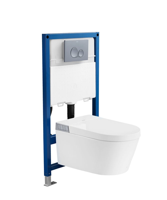 Комплект 3 в 1 Умный унитаз ARROW AKH1051H + Инсталляция AHY1051 + Кнопка AHM051G