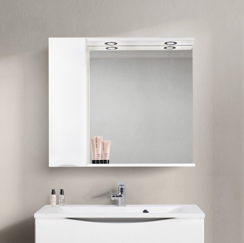 Зеркало BelBagno Marino 80 L, 80