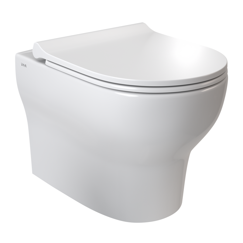 Чаша для унитаза подвесного VitrA Zentrum Round 7786B003-0075, безободковый