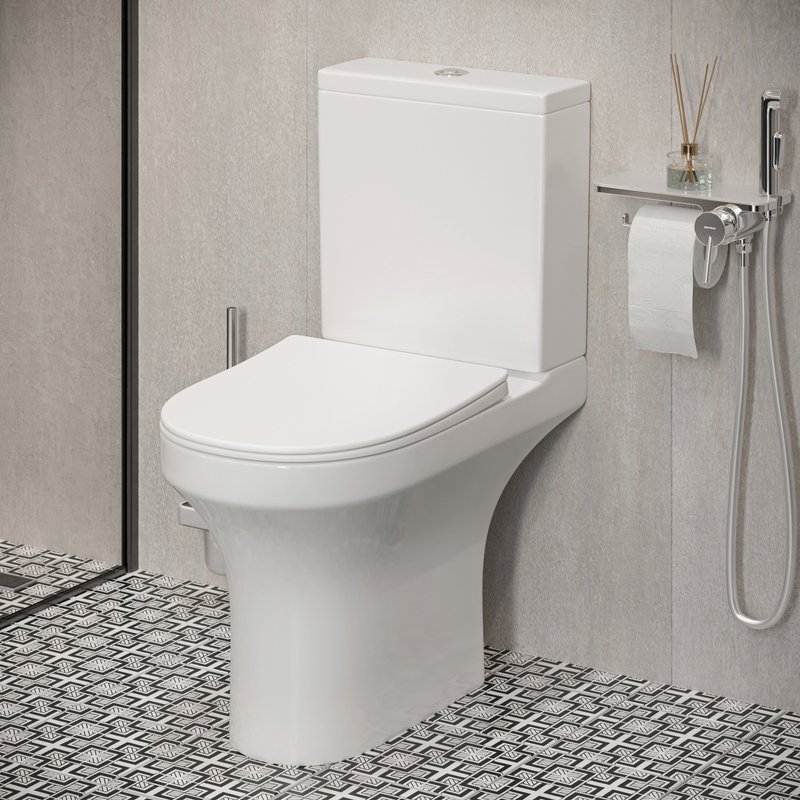 Унитаз-компакт напольный Damixa Skyline DX35C8600SC
