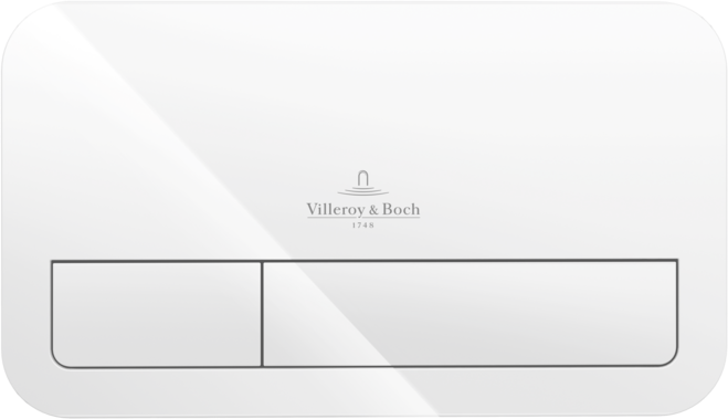 Кнопка смыва для унитаза Villeroy & Boch Viconnect 9224 9068 пластик, цвет белый