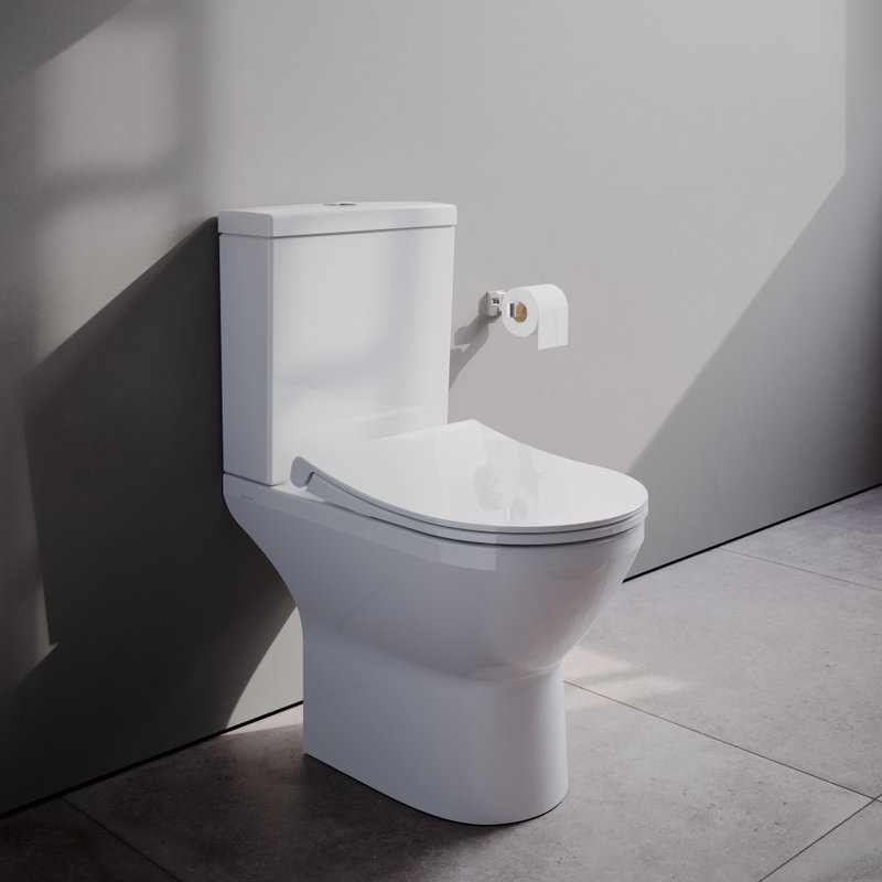 Унитаз-компакт напольный VitrA Integra Round Open-Back 9833B003-7206