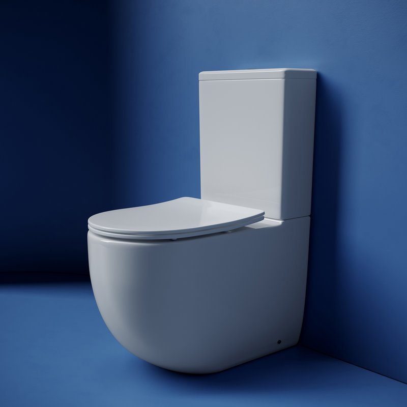 Унитаз-компакт напольный Ceramicanova Metropol CN4001T, смыв торнадо