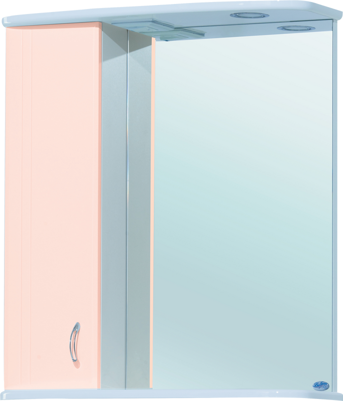 Зеркало Bellezza Астра 60 L, бежевое