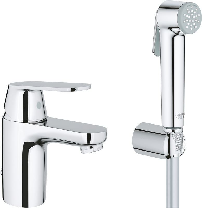 Комплект для раковины Grohe Eurosmart Cosmopolitan 23125000, с гигиеническим душем