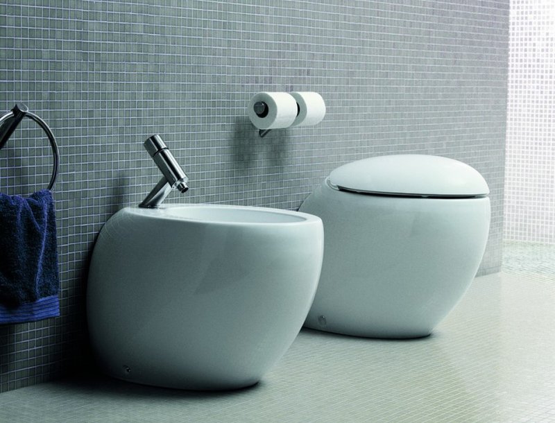 Унитаз приставной напольный Laufen Alessi one Alessi One 2197.1.400.000.1