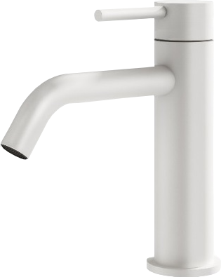 Смеситель для раковины Plumberia Selection Ixo XO0053BO, матовый белый