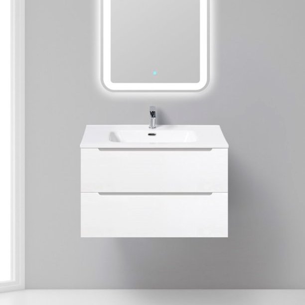 Тумба под раковину без столешницы BelBagno Etna 80 bianco lucido