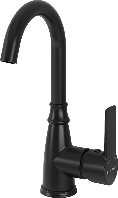Смеситель для раковины Laparet Alamera N2016029LPT, черный