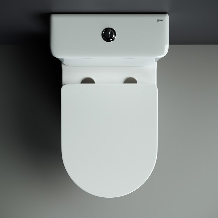 Унитаз-компакт напольный Ceramicanova Mia Rimless CN1801