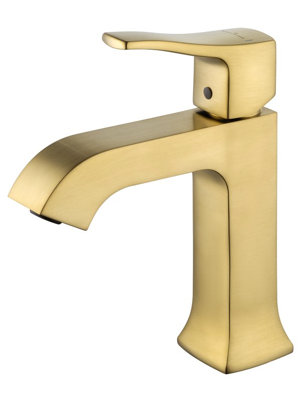 Смеситель для раковины Wonzon & Woghand Flex WW-88018072-BG, брашированное золото