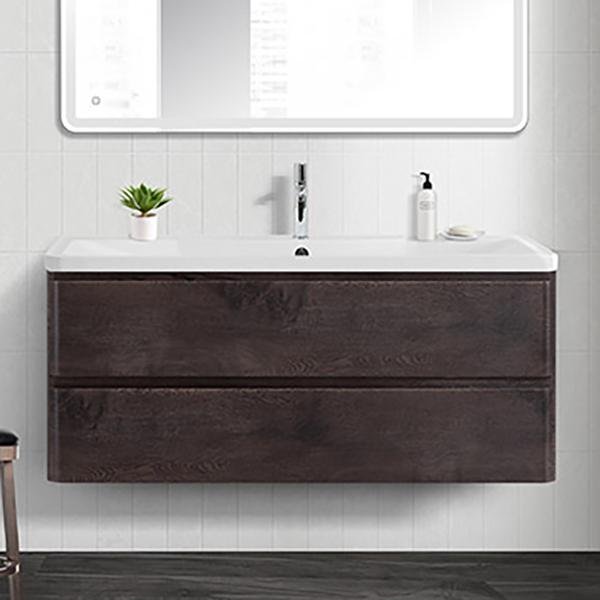 Тумба под раковину без столешницы BelBagno Albano 120 подвесная, rovere nature grigio