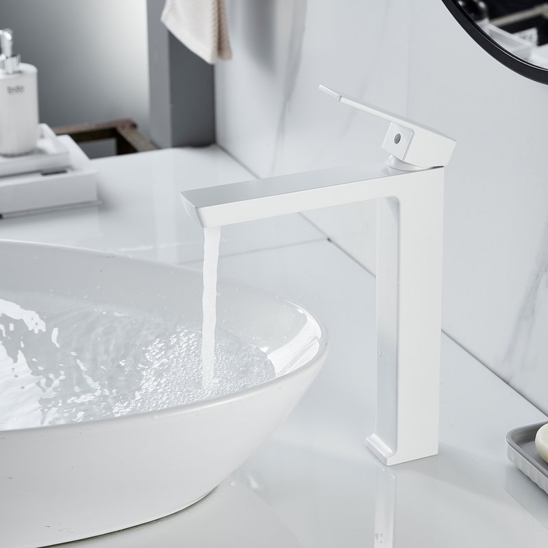 Смеситель для раковины Rose R18C R1811C-1, белый
