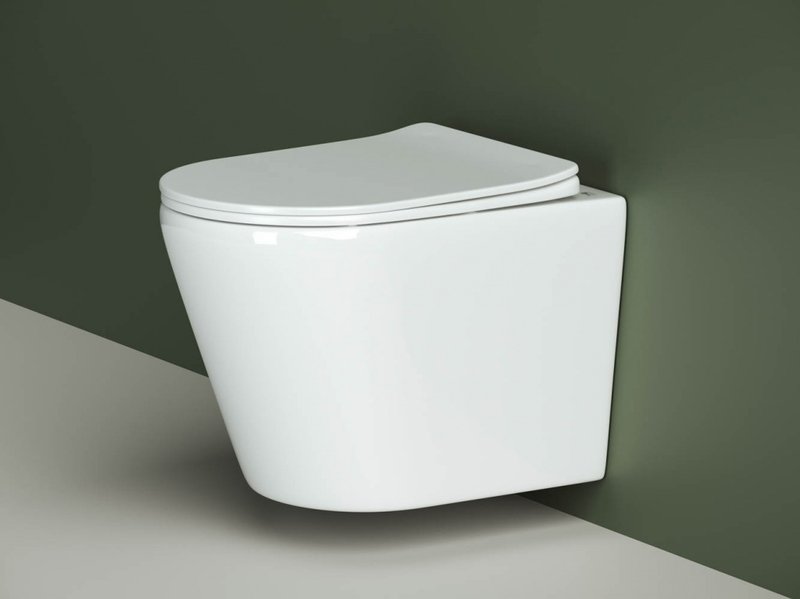 Унитаз подвесной Ceramicanova Highlight Rimless CN1804