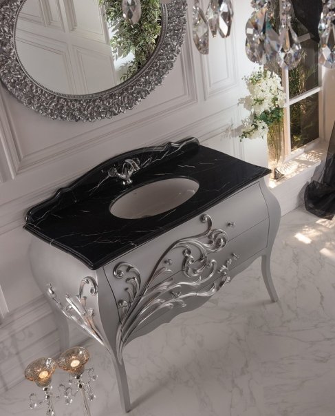 Смеситель для раковины Boheme Brillante Presente 351