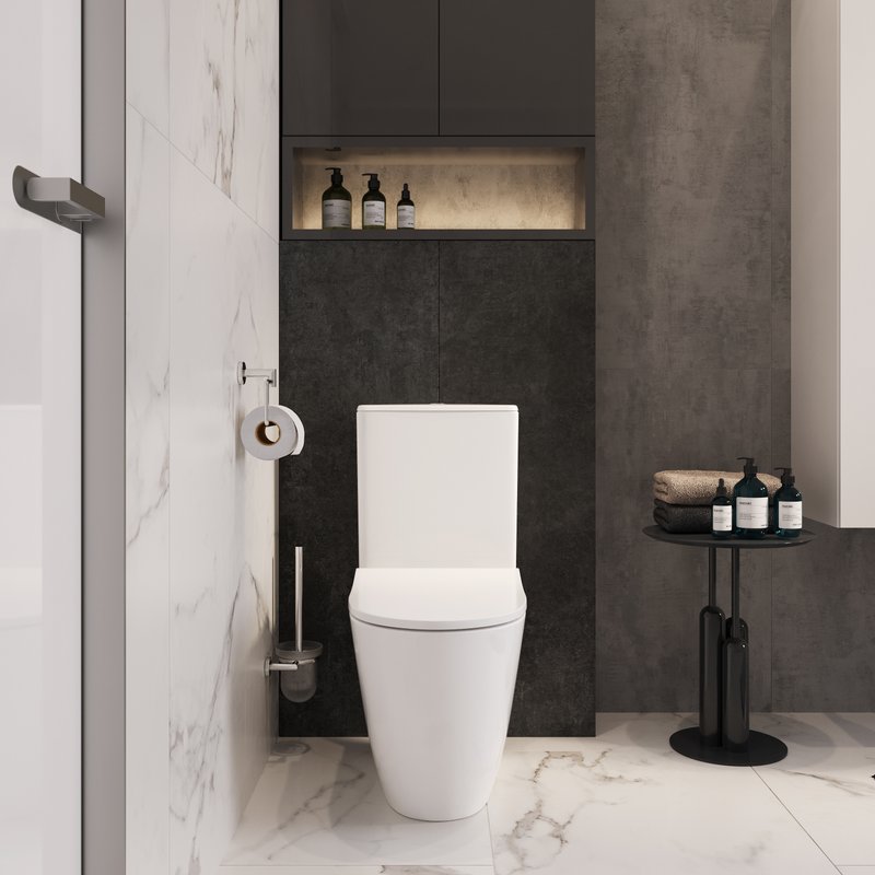 Унитаз-компакт напольный VitrA Sento Open-Back 9830B003-7204