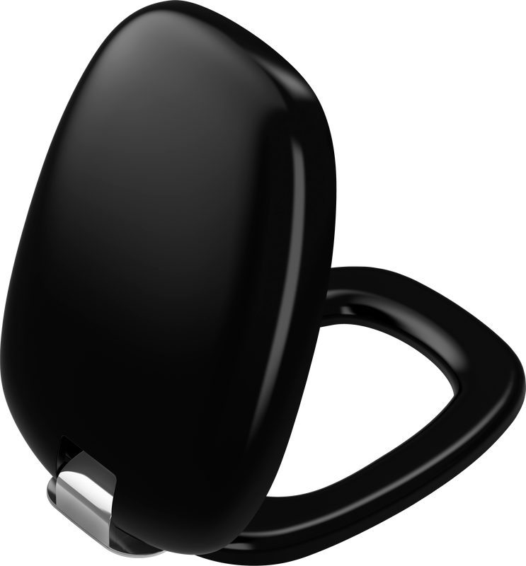 Крышка-сиденье VitrA Plural 126-483-009 с микролифтом, матовая черная