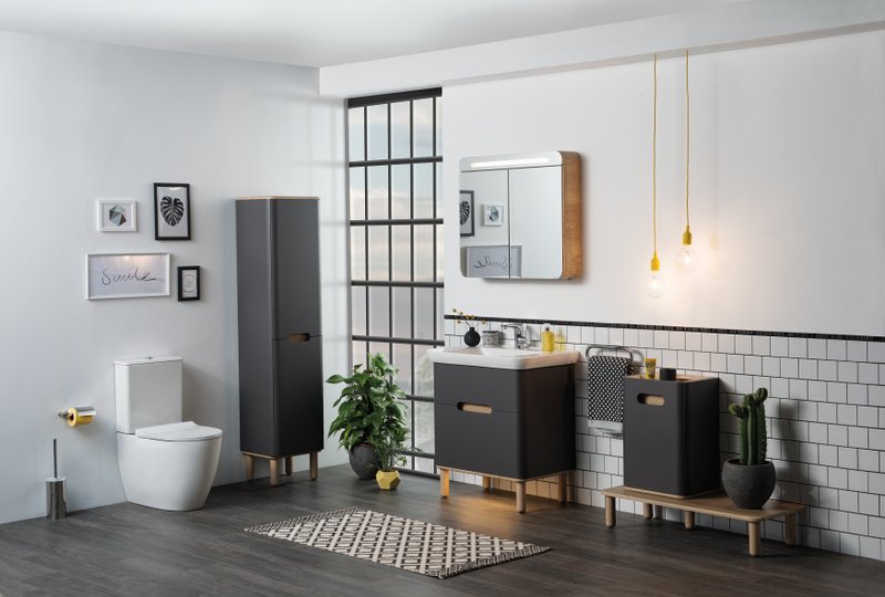 Унитаз-компакт напольный VitrA Sento Rim-Ex 9830B003-7203