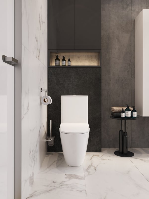 Унитаз-компакт напольный VitrA Sento Open-Back 9830B003-7204